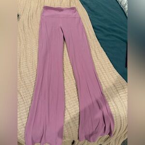 Lululemon Mauve High Waisted Flare Pants Boot Cut